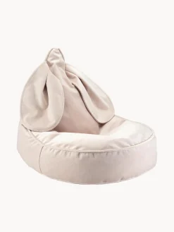 Pouf sacco per bambini in velluto Bunny
