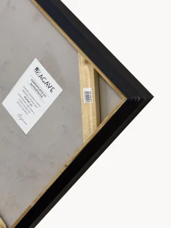 Quadro dipinto a mano con cornice in legno Blend