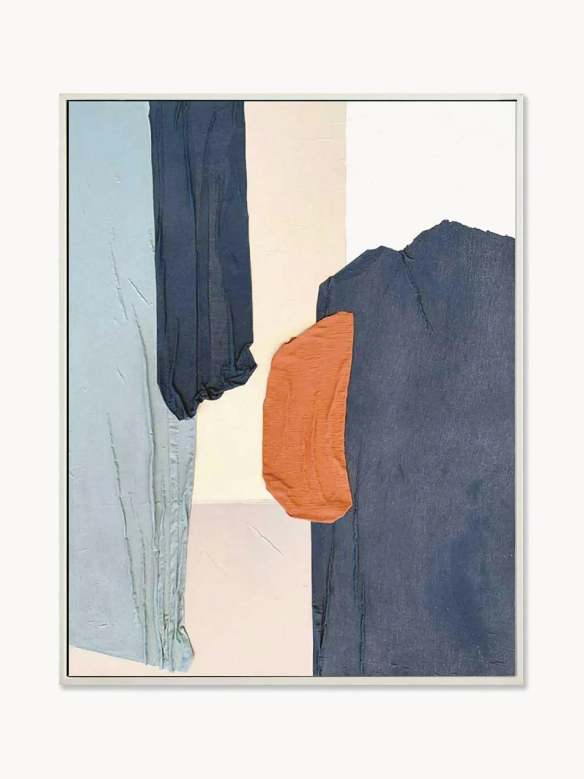 Quadro dipinto a mano con cornice Fabrics