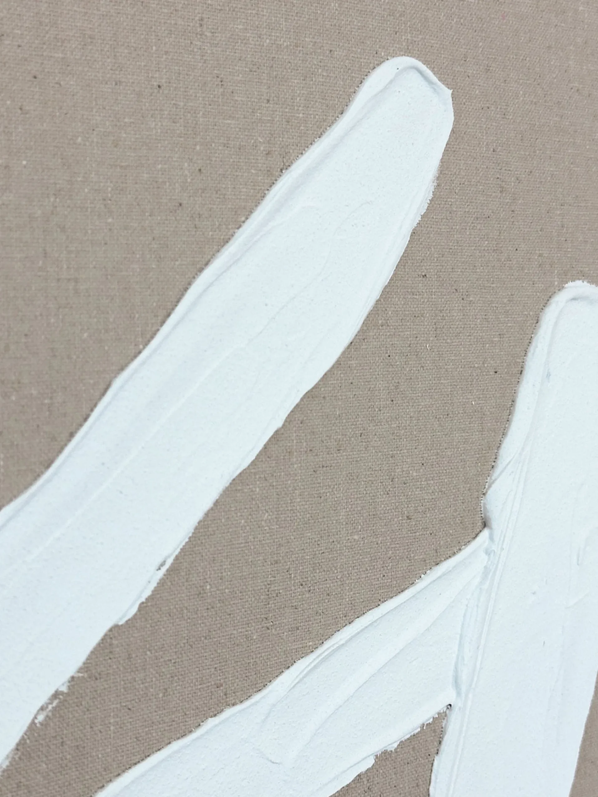 Quadro dipinto a mano con cornice in legno Cross