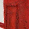 Quadro dipinto a mano con cornice in legno Racing Red