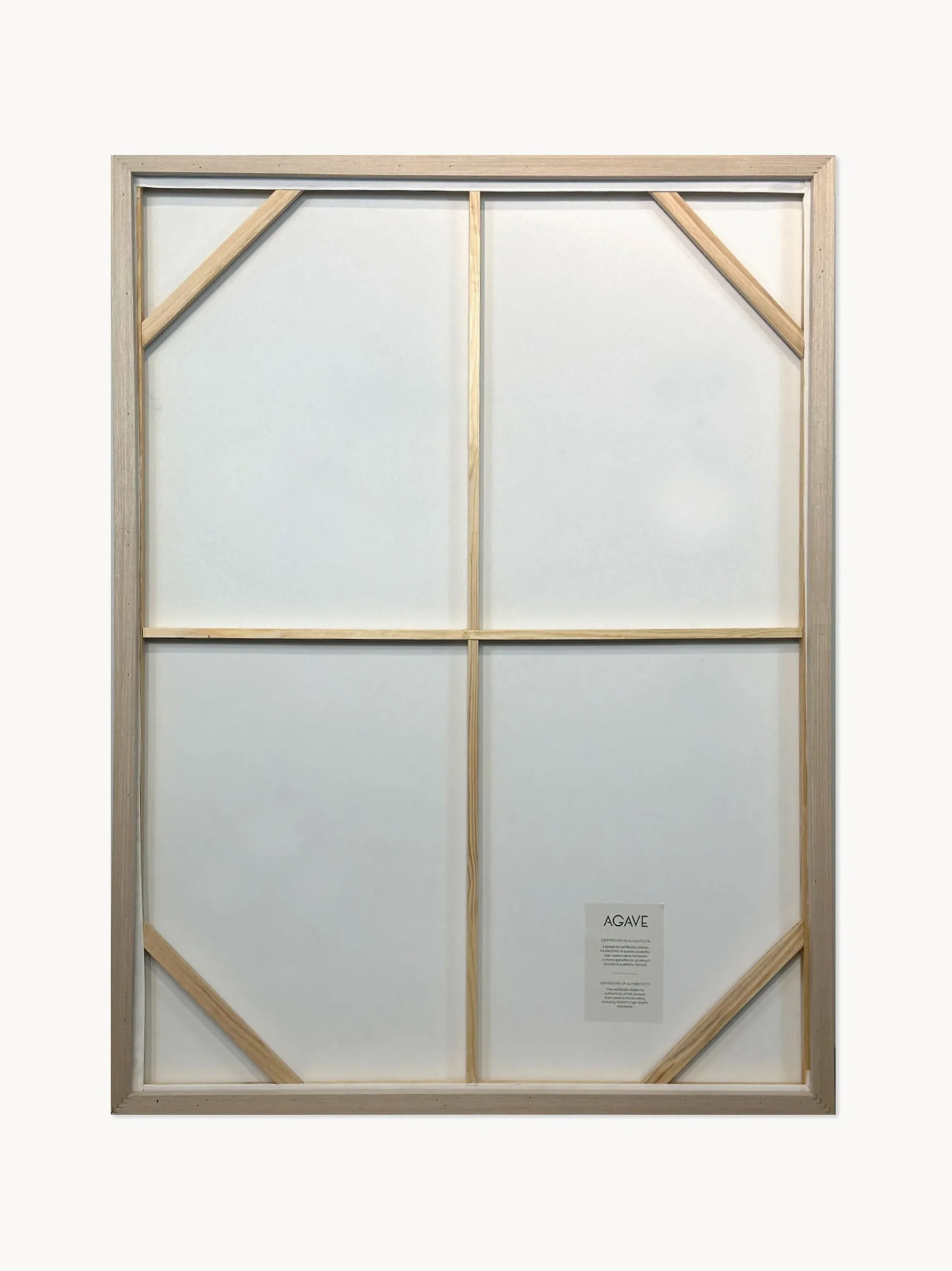 Quadro su tela dipinto a mano Blue Billow
