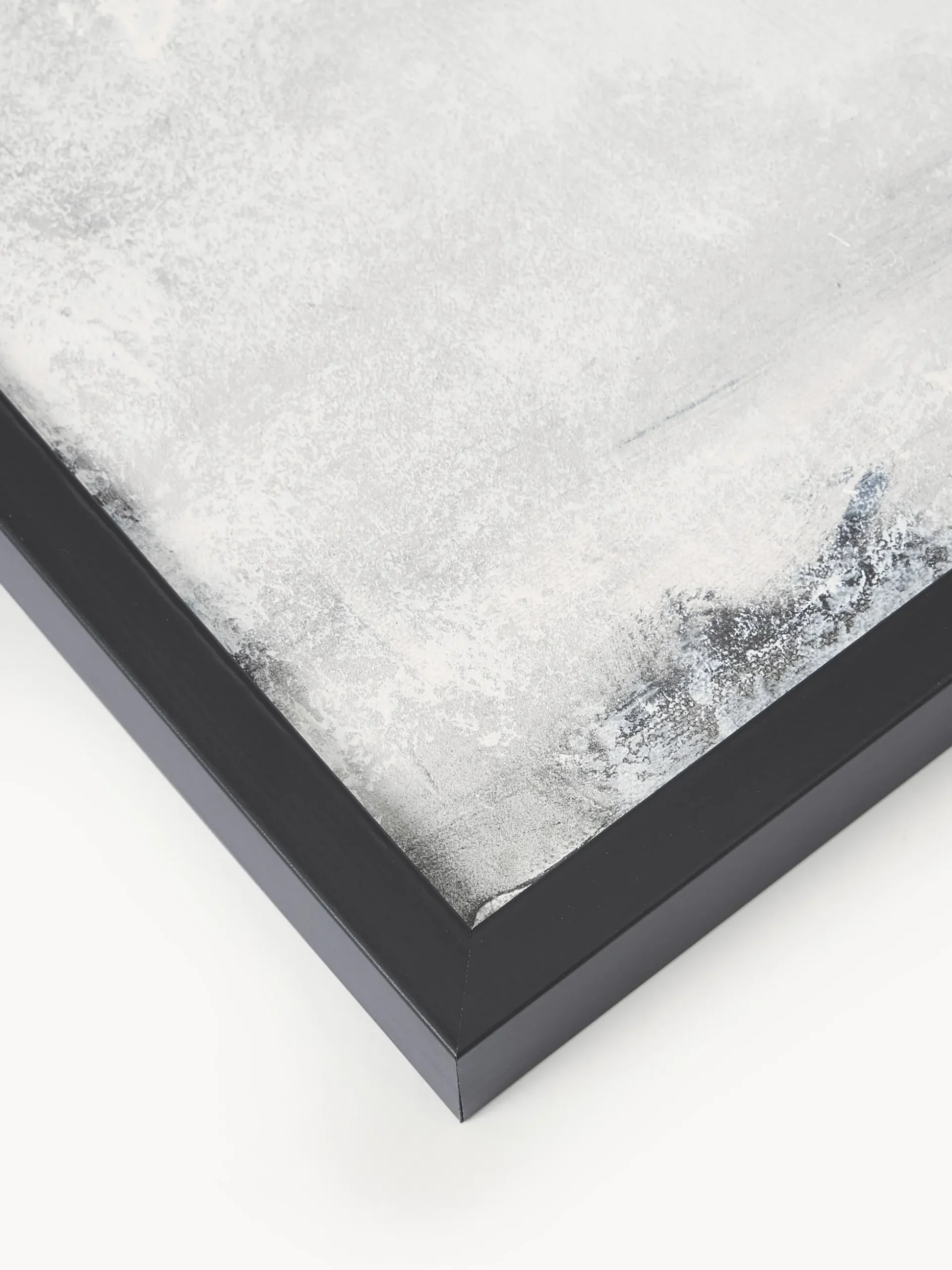 Quadro su tela dipinto a mano con cornice in legno Simple Living