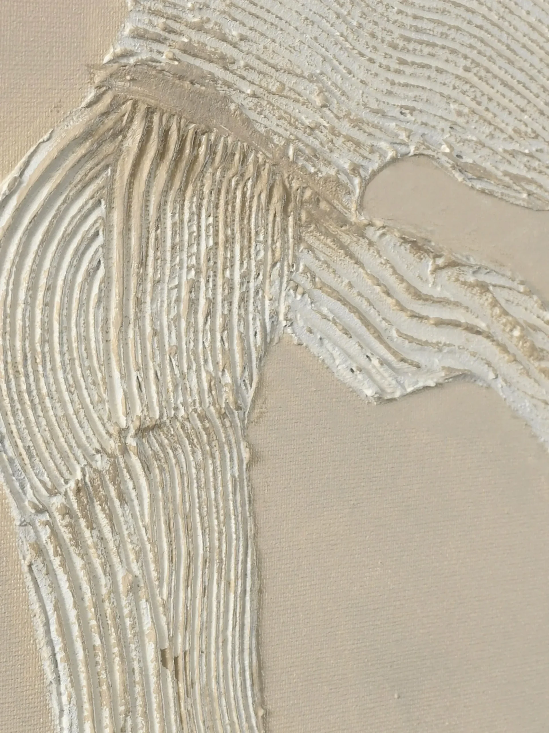 Quadro su tela dipinto a mano con cornice Art Shape 1, varie misure