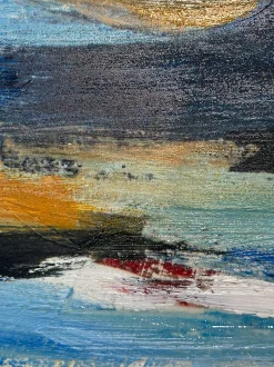 Quadro su tela dipinto a mano Axes