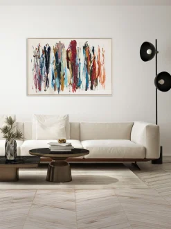 Quadro su tela dipinto a mano Axes