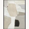 Quadro su tela dipinto a mano con cornice in legno Accurate