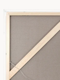 Quadro su tela dipinto a mano con cornice in legno Accurate