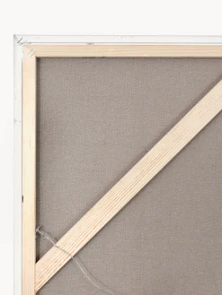 Quadro su tela dipinto a mano con cornice in legno Scenario