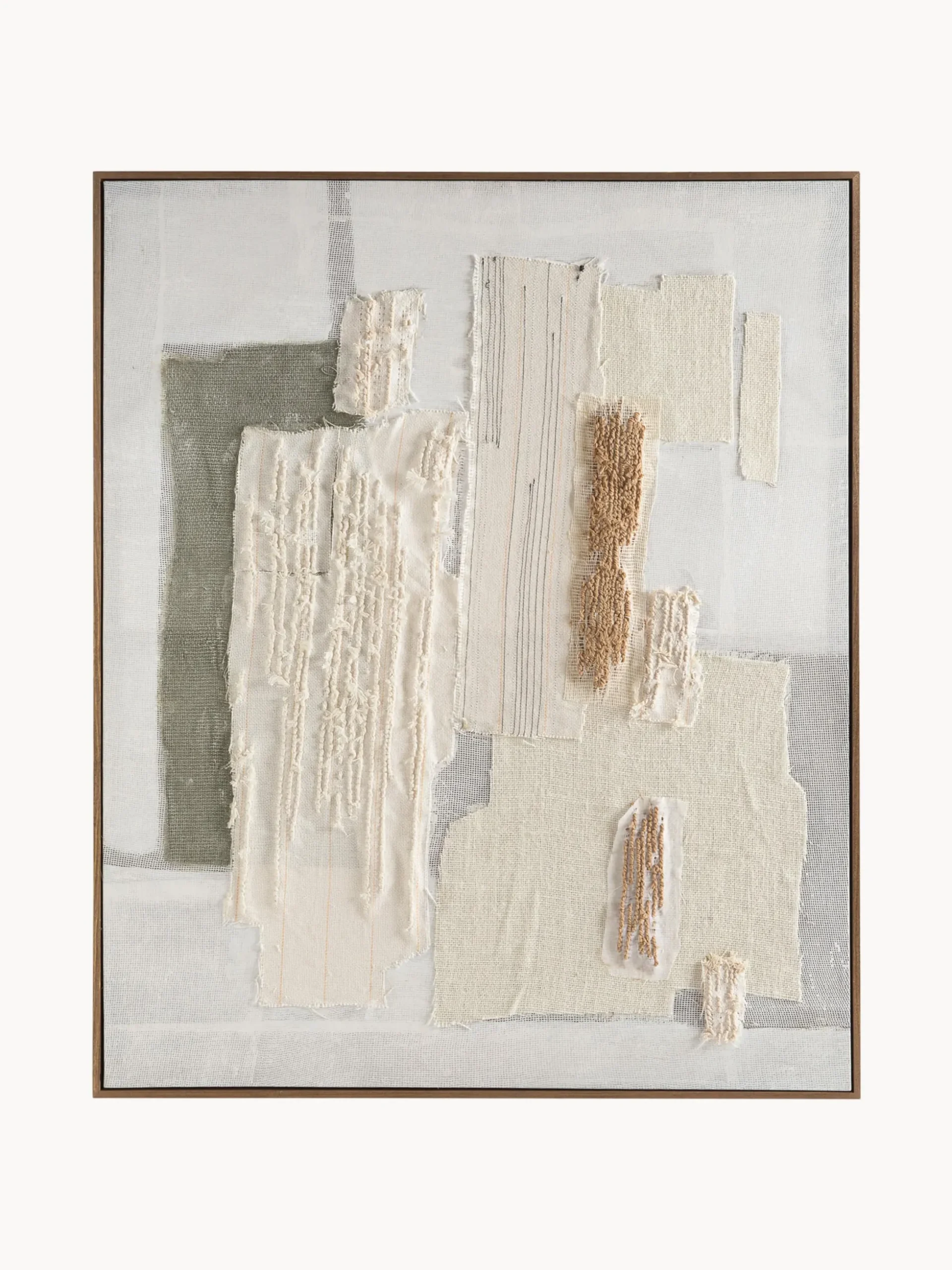 Quadro su tela fatto a mano con cornice in legno Tucman