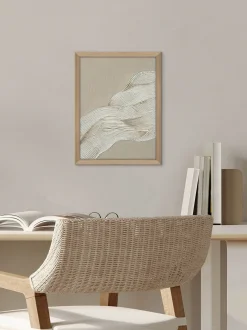 Quadro su tela incorniciato dipinto a mano Art Shape 2