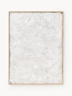 Quadro dipinto a mano con cornice in legno Simple Living