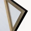 Quadro dipinto a mano con cornice in legno Kubrick