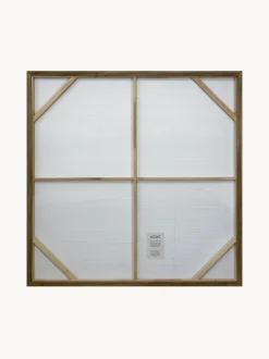 Quadro dipinto a mano con cornice in legno Kubrick