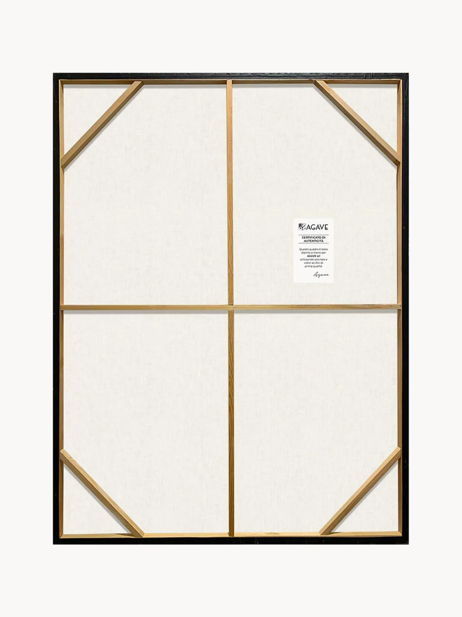 Quadro dipinto a mano Cream