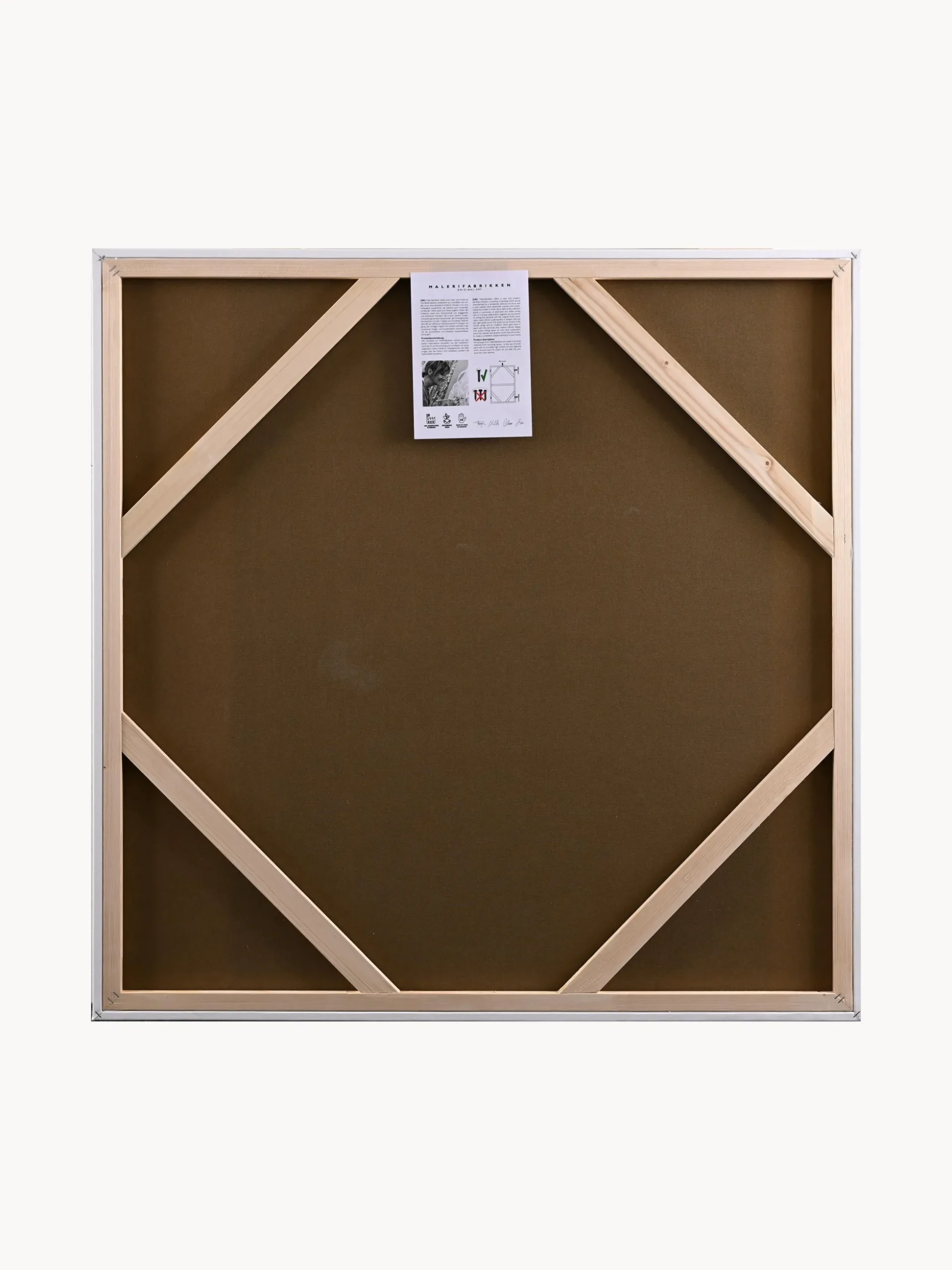 Quadro dipinto a mano Notify