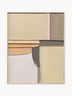 Quadro su tela dipinto a mano Apricot