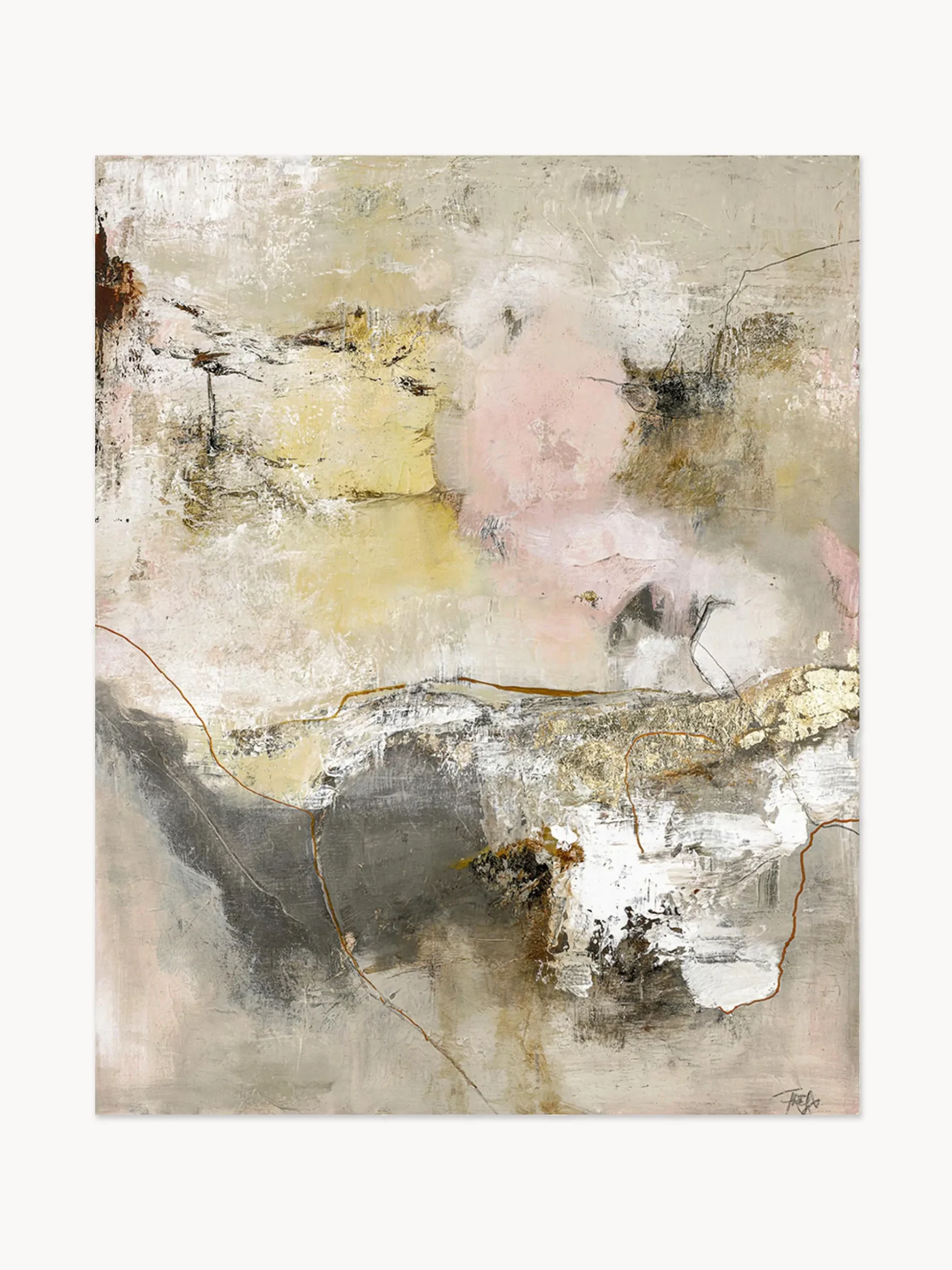 Quadro su tela dipinto a mano Artcast