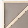 Quadro su tela dipinto a mano con cornice in legno New Story