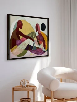 Quadro su tela incorniciato Harmony of Two