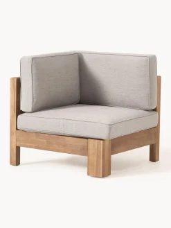 Salotto da giardino componibile in legno di acacia Joshua 4 pz
