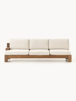 Salotto da giardino componibile in legno di acacia Joshua 4 pz