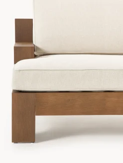 Salotto da giardino componibile in legno di acacia Joshua 4 pz