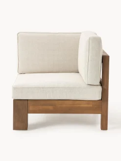 Salotto da giardino componibile in legno di acacia Joshua 4 pz