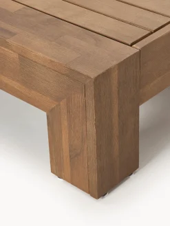Salotto da giardino componibile in legno di acacia Joshua 4 pz