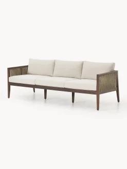 Salotto da giardino in legno di acacia Travis, set da 4