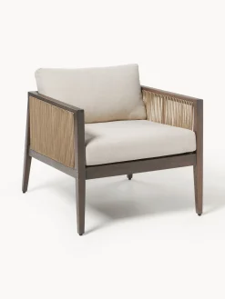 Salotto da giardino in legno di acacia Travis, set da 4