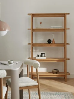 Scaffale alto in legno Libby