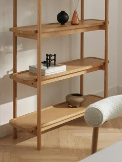 Scaffale alto in legno Libby