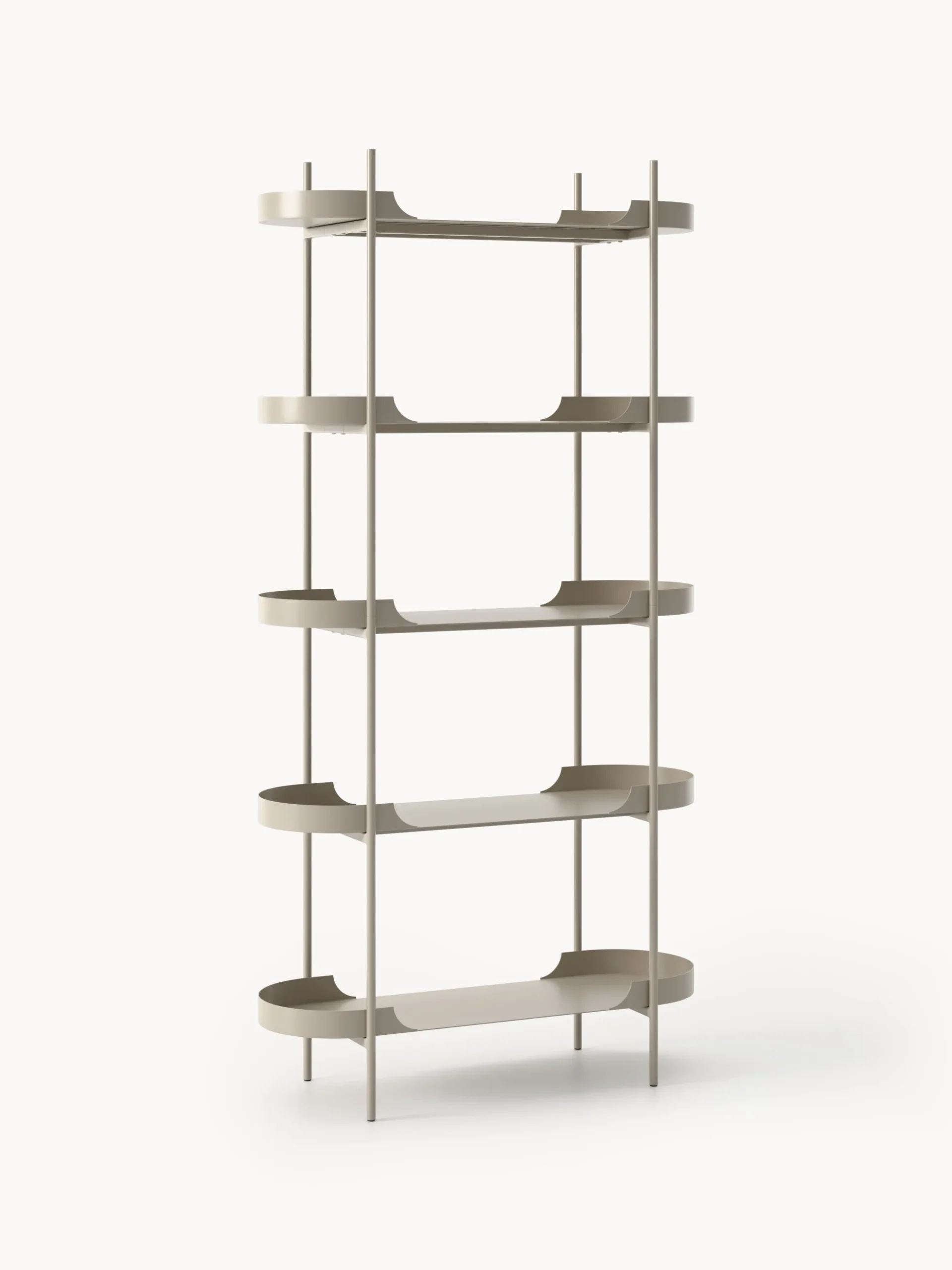 Scaffale alto in metallo Taru