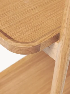 Scaffale basso in legno Libby