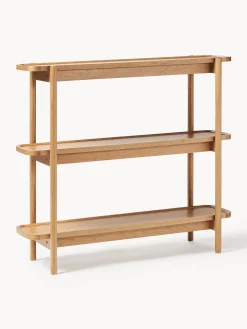 Scaffale basso in legno Libby