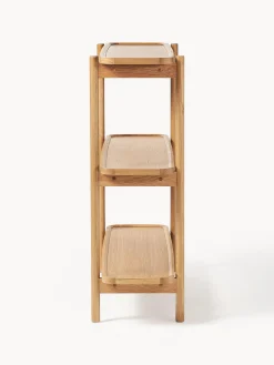 Scaffale basso in legno Libby