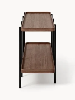 Scaffale basso in legno Renee