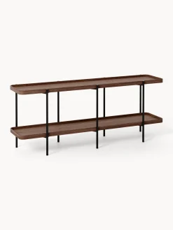 Scaffale basso in legno Renee