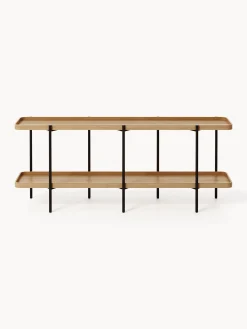 Scaffale basso in legno Renee
