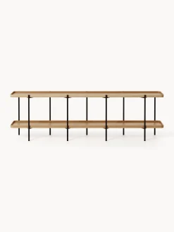 Scaffale basso in legno Renee