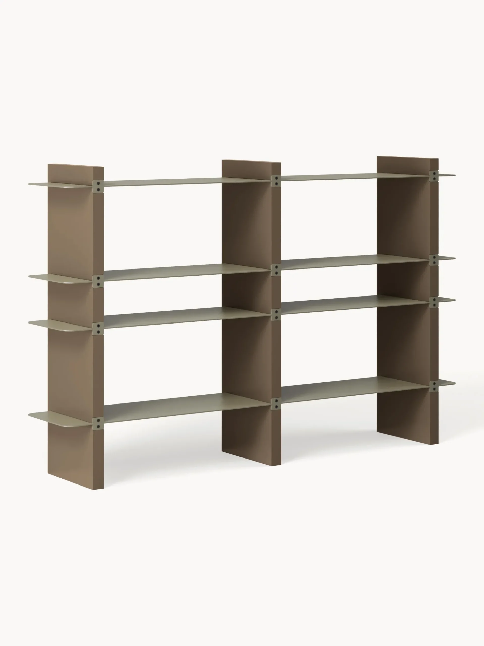 Scaffale con elementi in metallo Rami