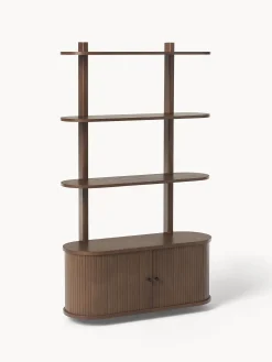 Scaffale da parete con frontale millerighe Calary
