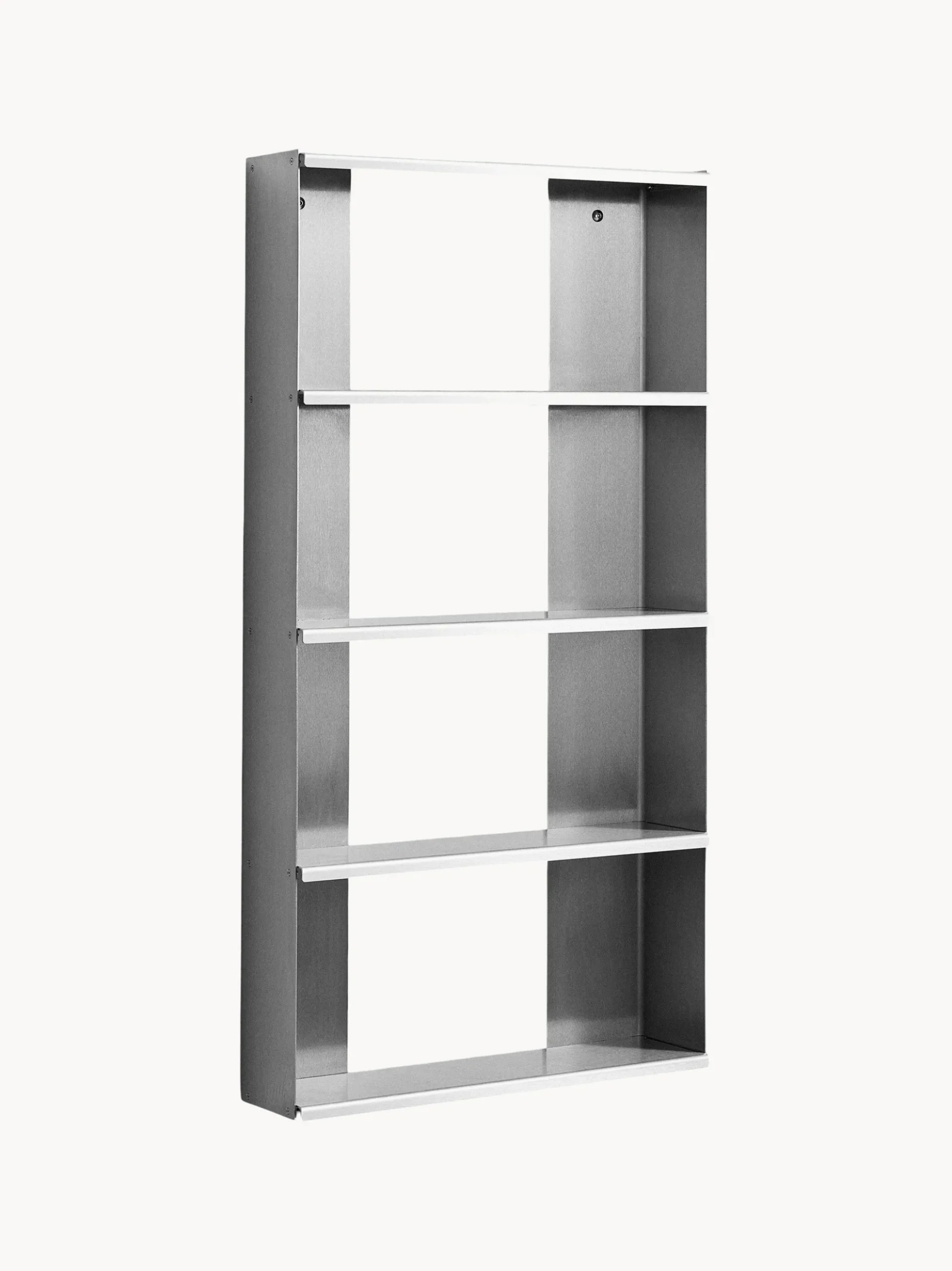 Scaffale da parete in acciaio inox Taper
