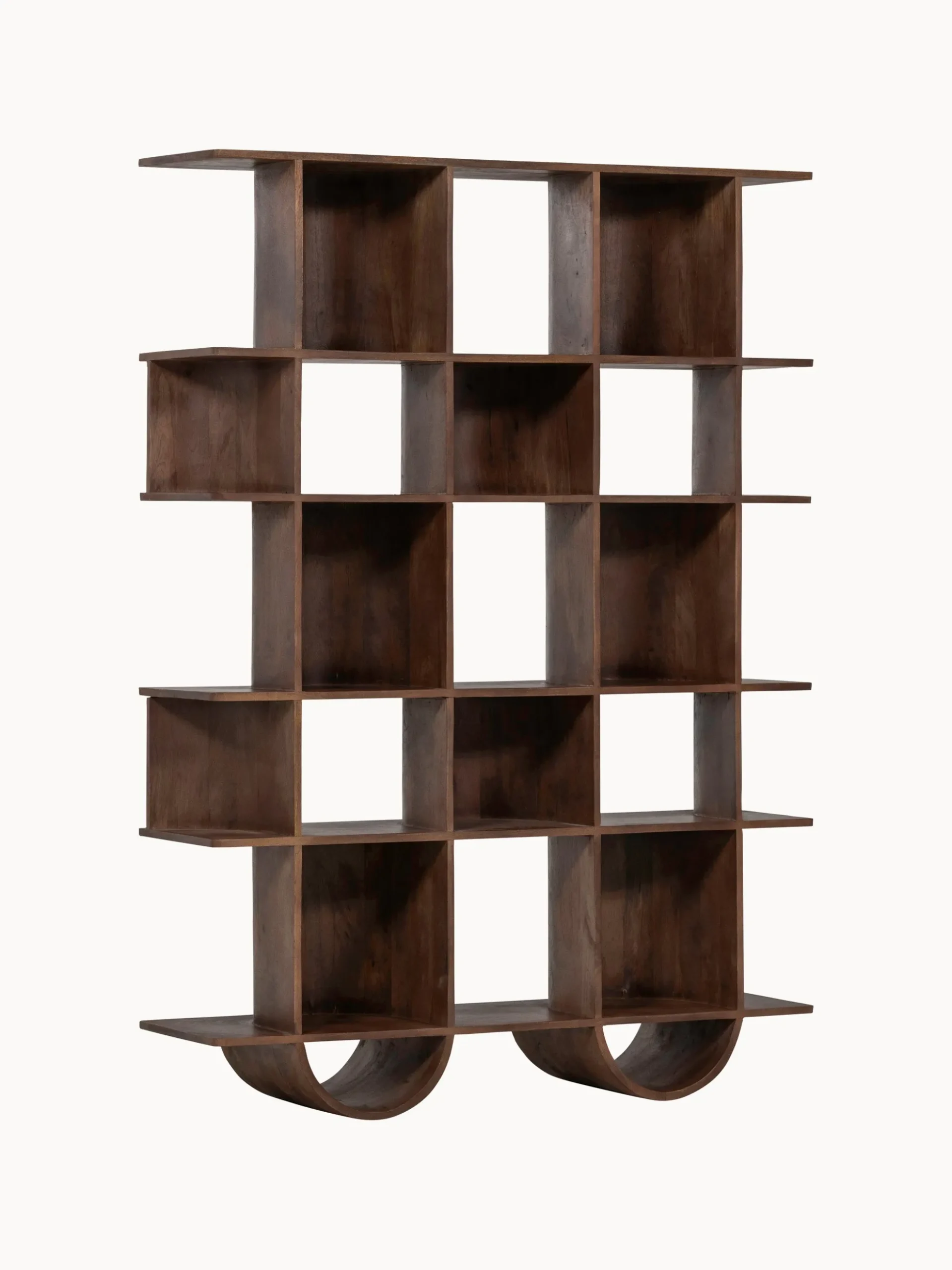 Scaffale in legno di mango Sinne