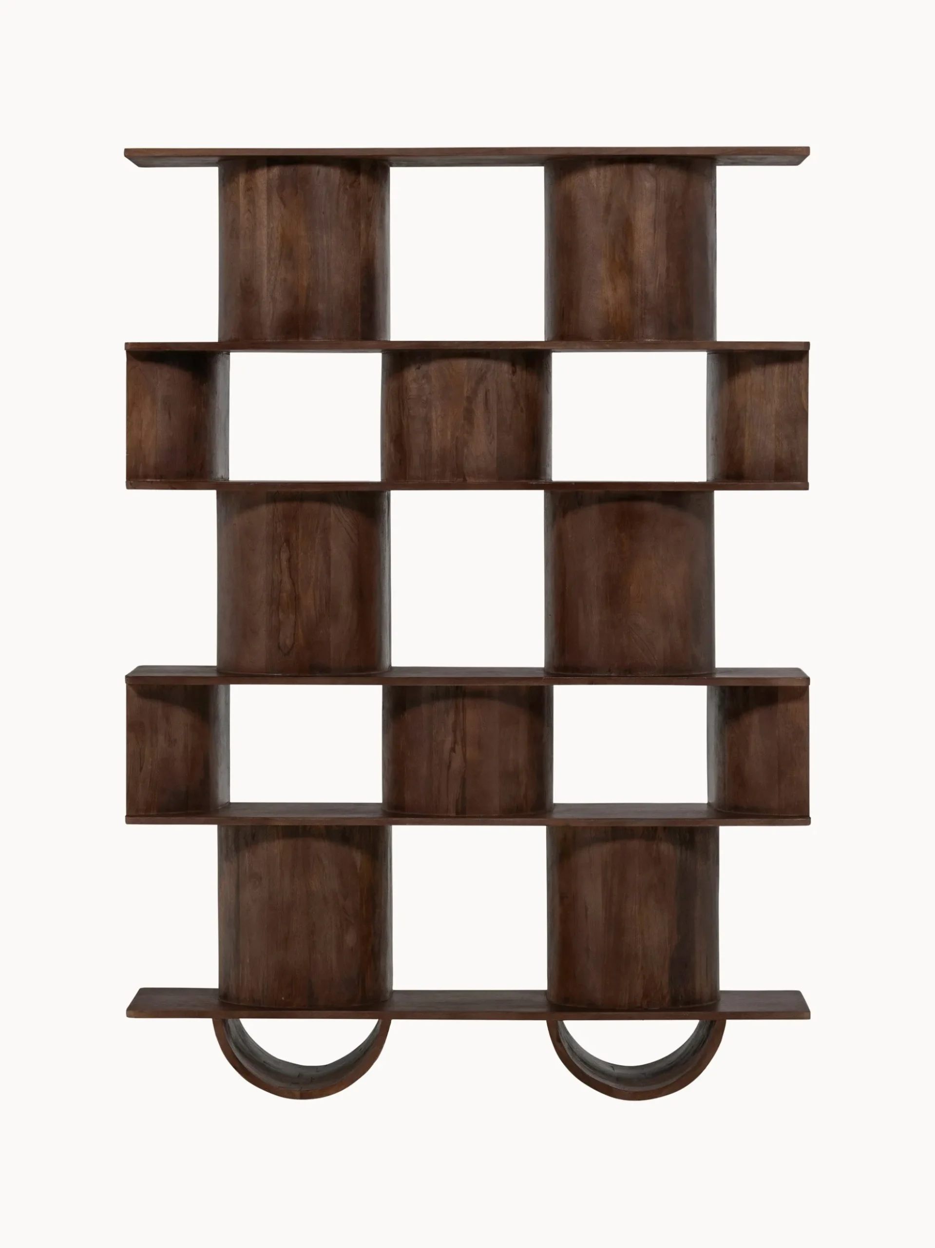 Scaffale in legno di mango Sinne