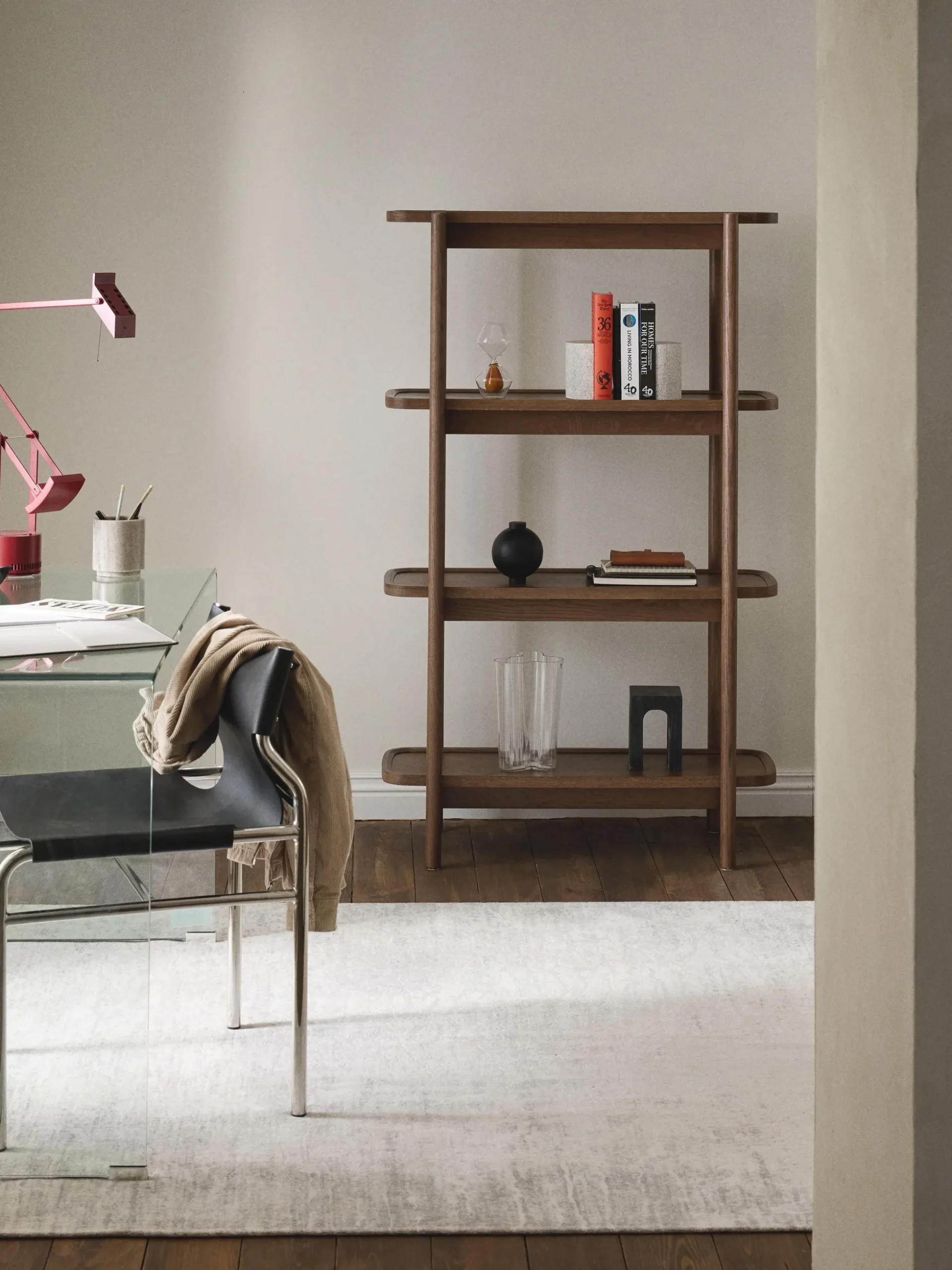 Scaffale in legno Libby