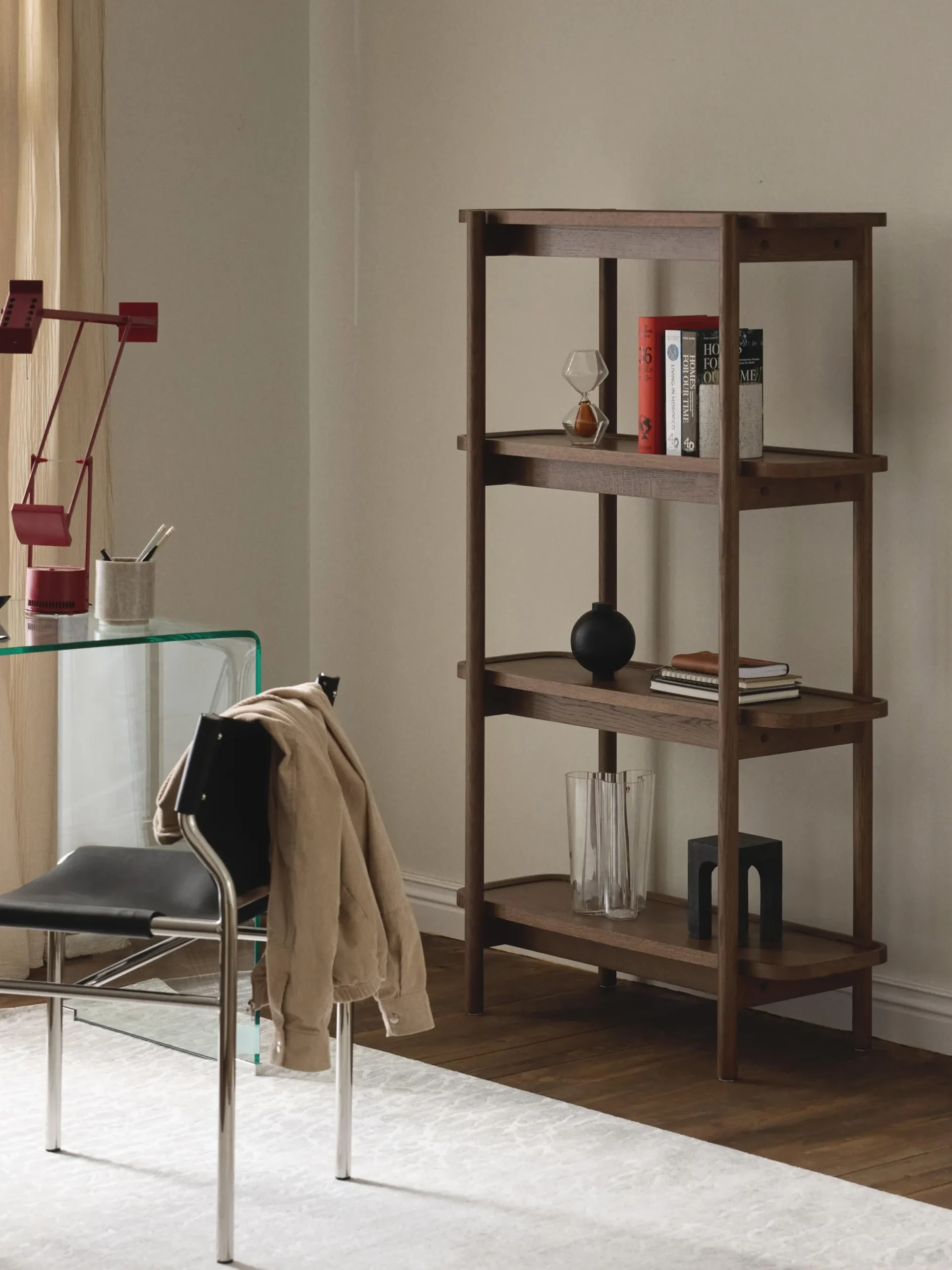 Scaffale in legno Libby