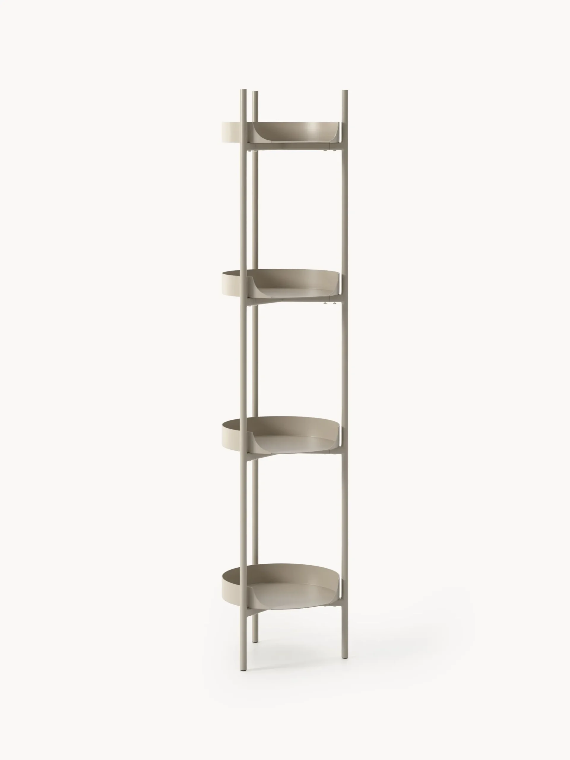 Scaffale slim in metallo Taru