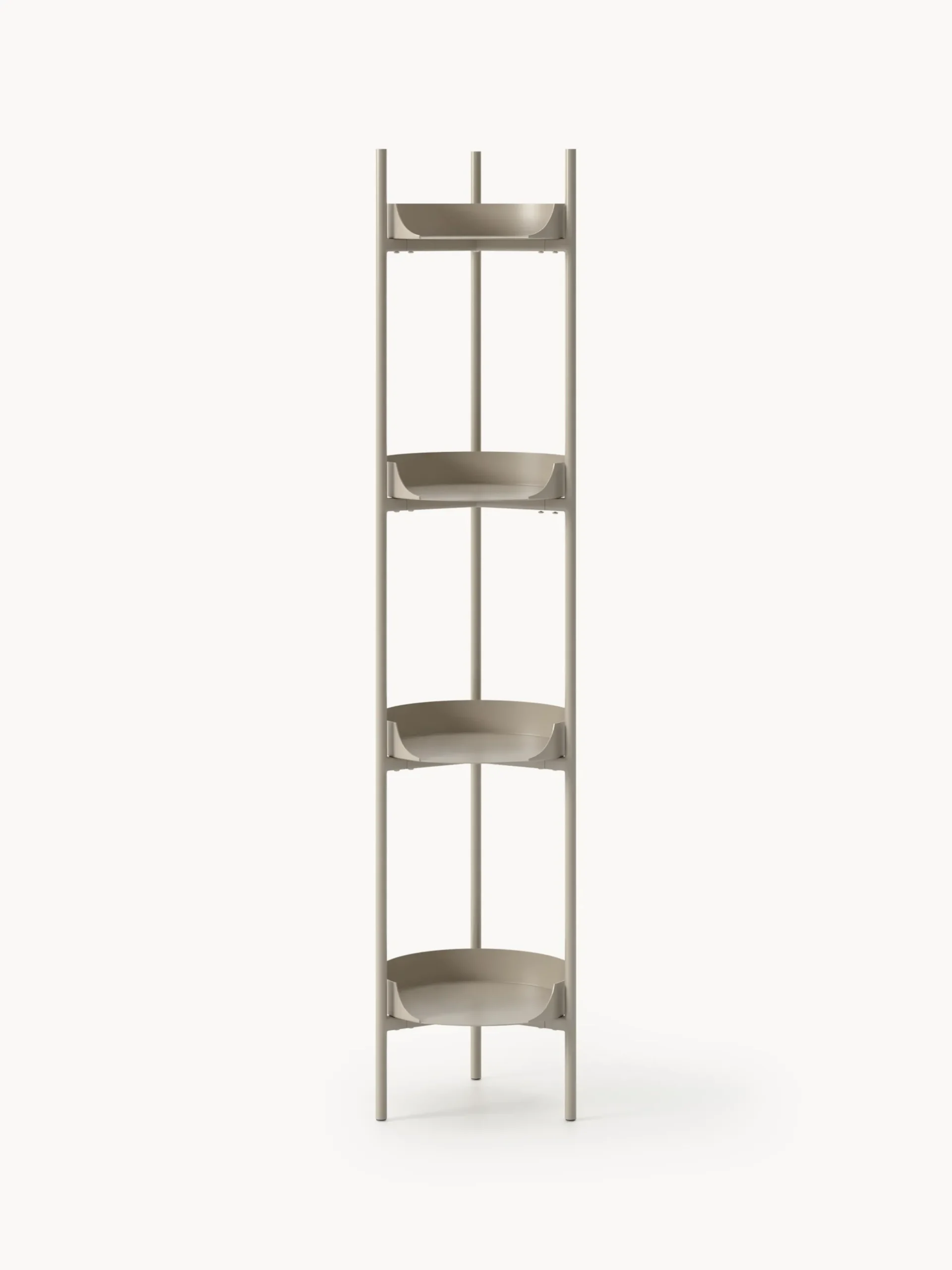 Scaffale slim in metallo Taru